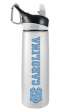 University of North Carolina 24oz. Frosted Sport Bottle - Primary Logo & Wordmark