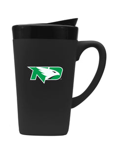 North Dakota  16oz. Soft Touch Ceramic Travel Mug - Primary Logo