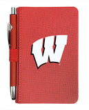 University of Wisconsin Pocket Journal with Pen - Primary Logo