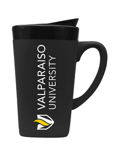 Valparasio 16oz. Soft Touch Ceramic Travel Mug - Primary Logo
