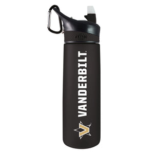 Vanderbilt 24oz. Frosted Sport Bottle - Primary Logo & Wordmark