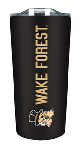 Wake Forest 18oz. Soft Touch Tumbler - Mascot Logo & Wordmark