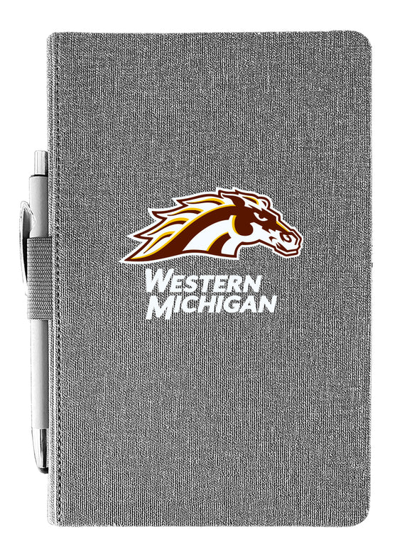 Western Michigan Journal with Pen - Primary Logo