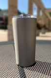 Soft Touch Tumbler - Closed Lid