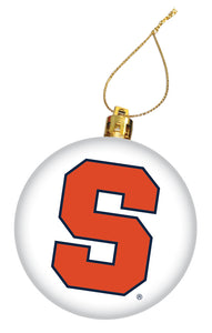 Syracuse Holiday Ornament - Primary Logo