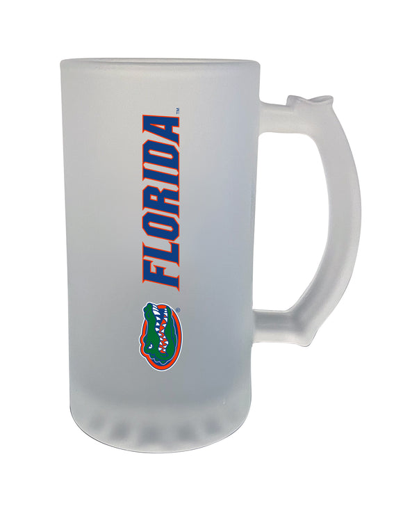 Florida 16oz. Frosted Glass Mug - Primary Logo