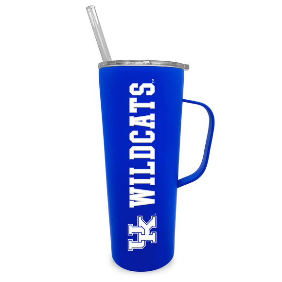 Kentucky 20oz. Stainless Steel Roadie with Handle and Straw - Primary Logo