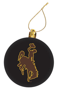 Wyoming Holiday Ornament - Primary Logo