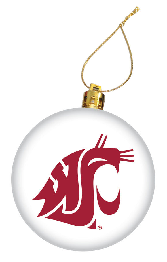Washington State Holiday Ornament - Primary Logo